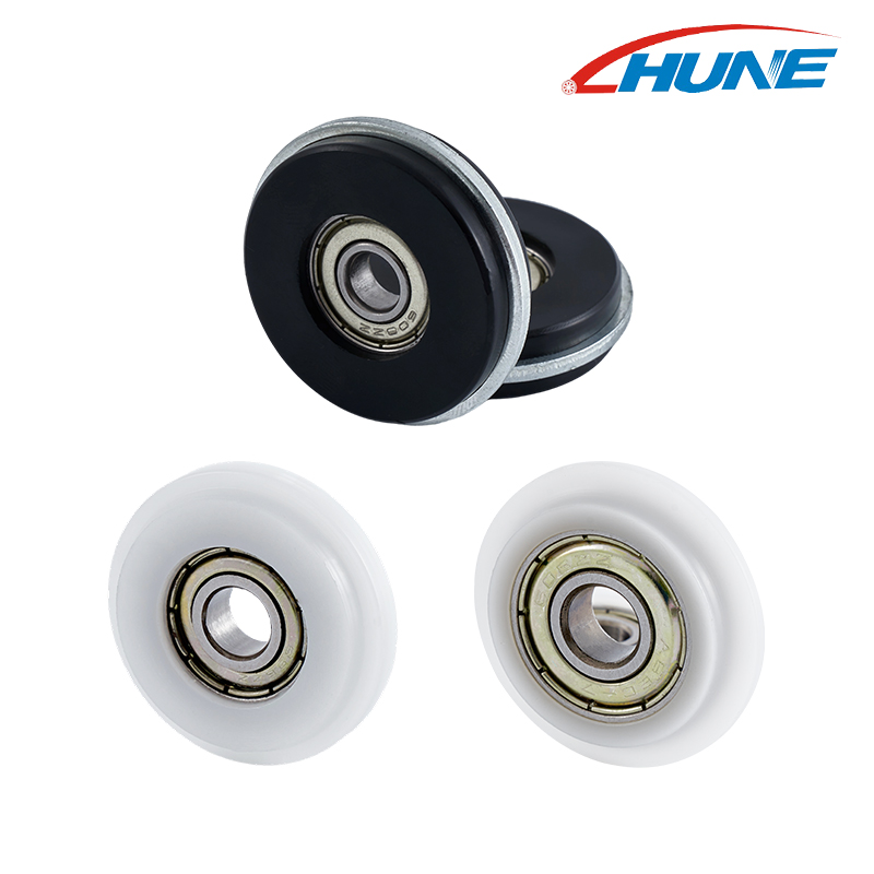 Accessori hardware Serie Pom Puleggia con cuscinetto 628ZZ a forma di Y resistente all'usura in plastica