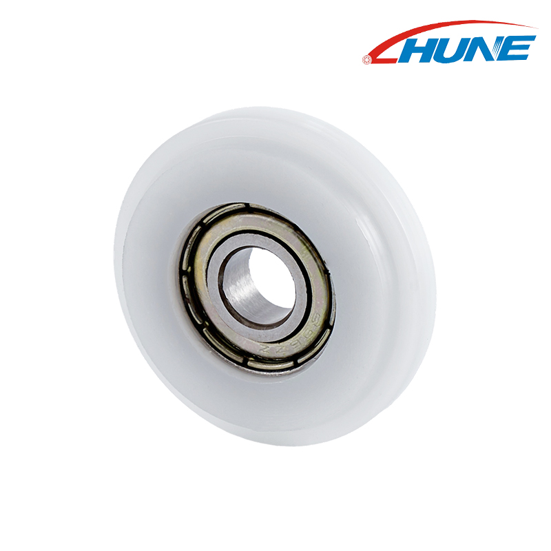 Puleggia con cuscinetto 626ZZ a forma di Y ad alta capacità di carico per porta scorrevole in vetro