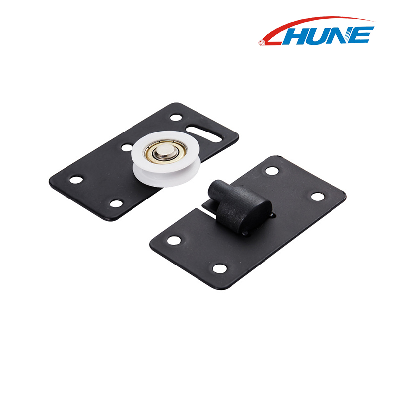 Rullo scorrevole in nylon per porta scorrevole regolabile per armadio Hardware per mobili Rullo scorrevole in nylon per porta scorrevole regolabile per armadio Hardware per mobili