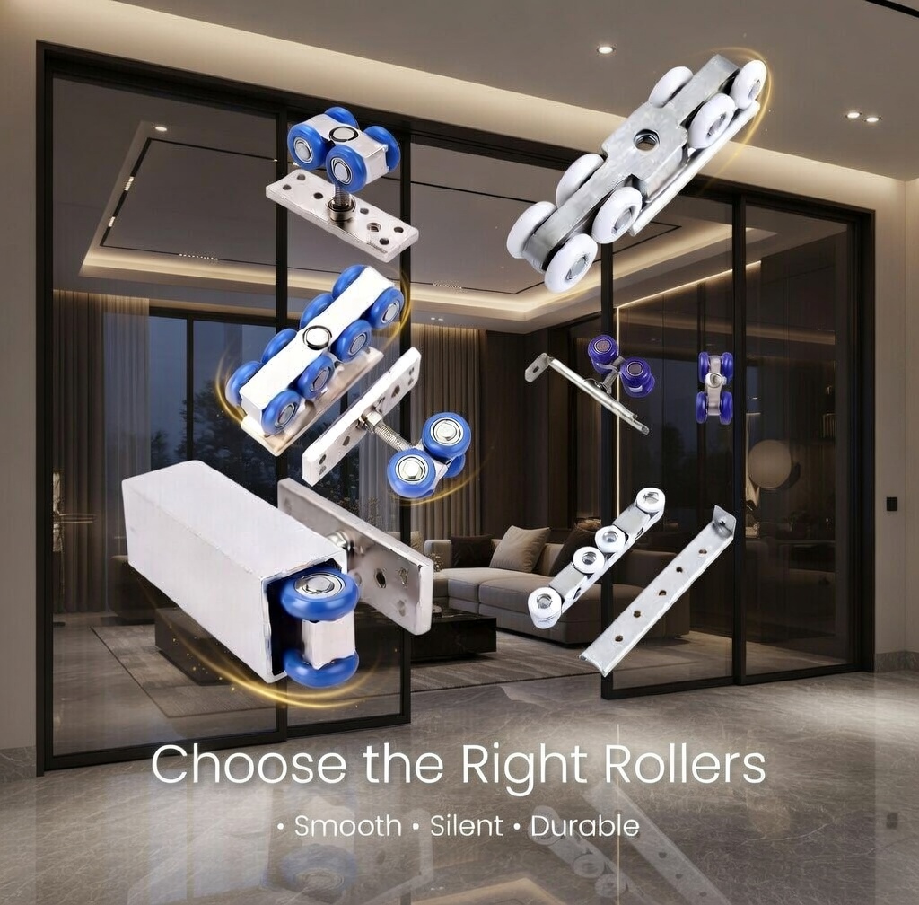  Come scegliere i rulli per porte scorrevoli con cavità nel 2026: una guida completa all'acquisto