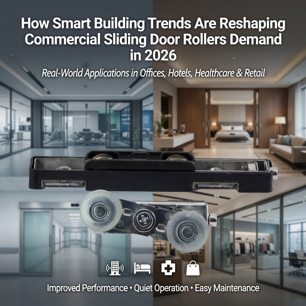  Come gli edifici intelligenti stanno cambiando le rotelle delle porte scorrevoli commerciali nel 2026