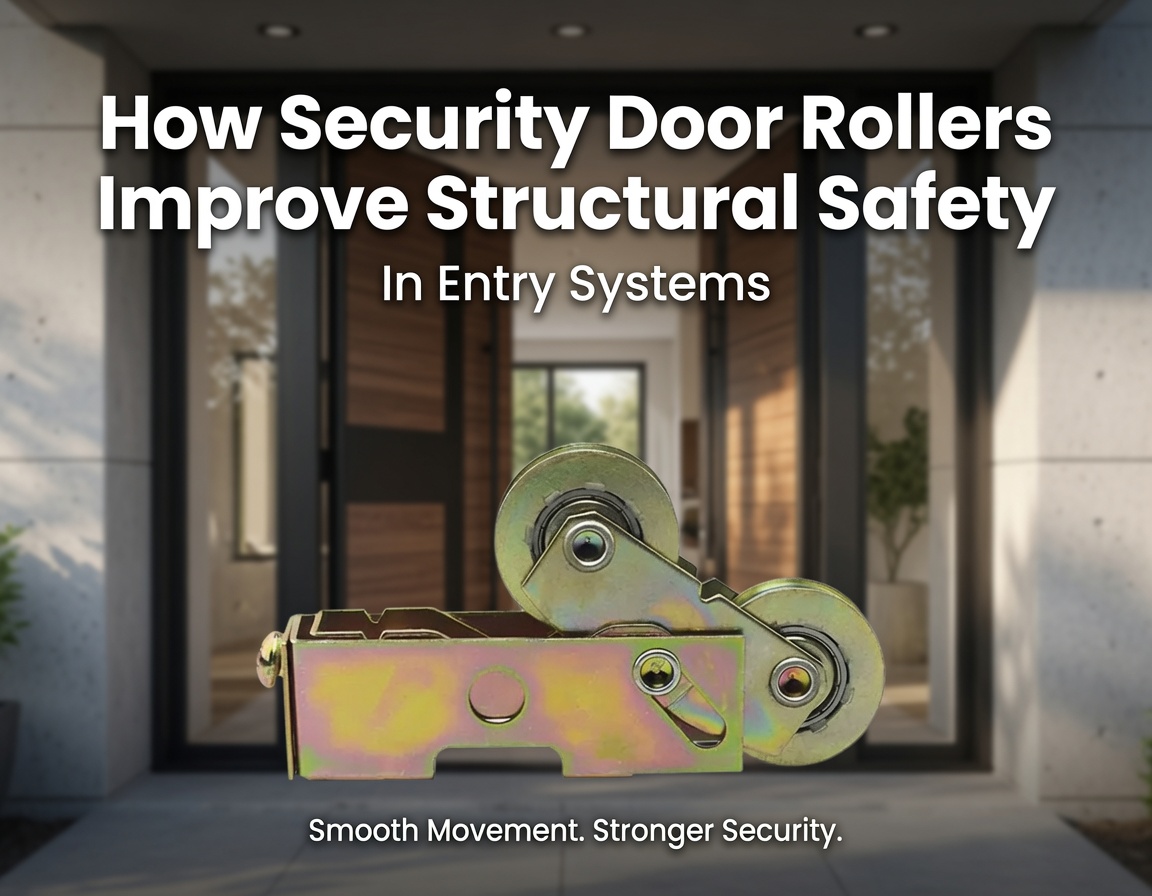  In che modo le rotelle per porte di sicurezza migliorano la sicurezza strutturale nei sistemi di ingresso