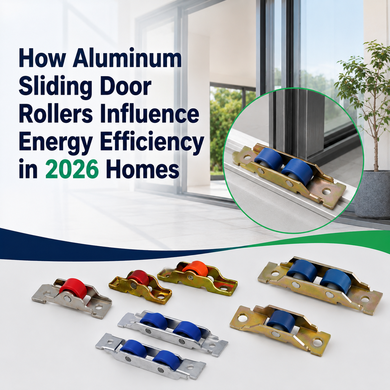  In che modo i rulli per porte scorrevoli in alluminio influenzano l'efficienza energetica nelle case del 2026